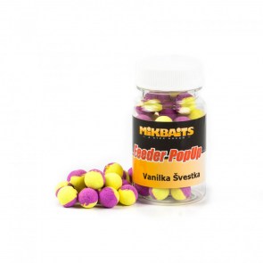 MIKBAITS Pop-Up Method Feeder ellips 60ml Vanilka&Švestka